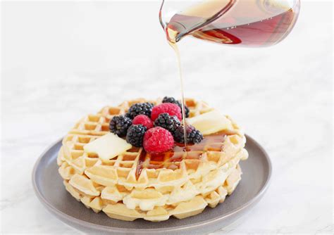 You Will Ask For Seconds With This Fluffy Homemade Waffle Recipe