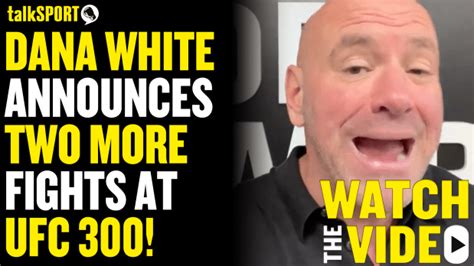 Dana White Says Ufc 300 Fighter With 57 Fights Will Surprise You With