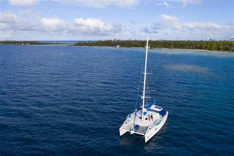 Catamaran Polynesia Fotos Imago