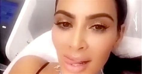 Kim Kardashian Snapchats Nonsurgical Tummy Tuck Us Weekly