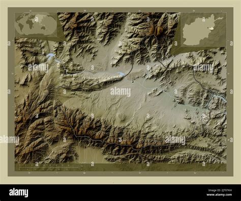 Nangarhar Province Of Afghanistan Elevation Map Colored In Wiki Style