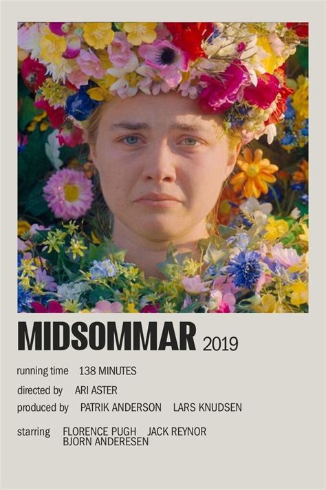 Midsommar Movie Poster Filmes