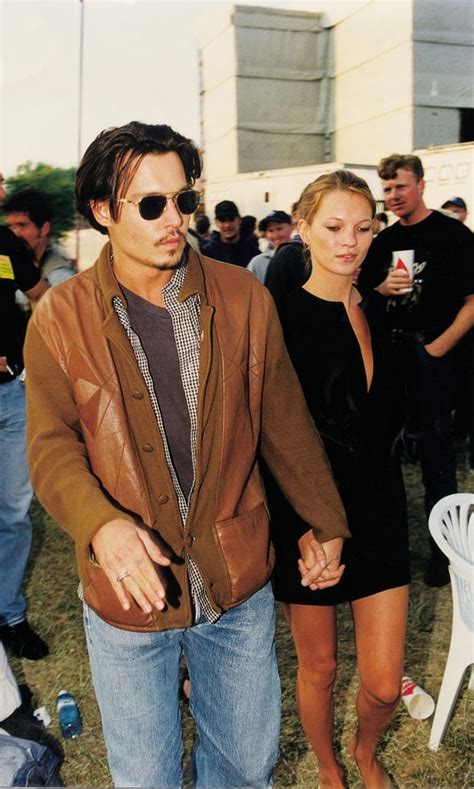 Kate Moss Johnny Depp 1996 Le Blow