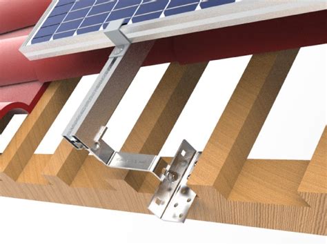 Structura De Montaj Pentru 1 Panou Solar Fotovoltaic Pe Acoperis