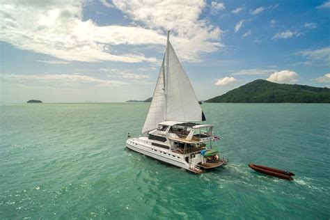 70ft Sailing Catamaran Phuket Luxury Yacht Charter Thailand
