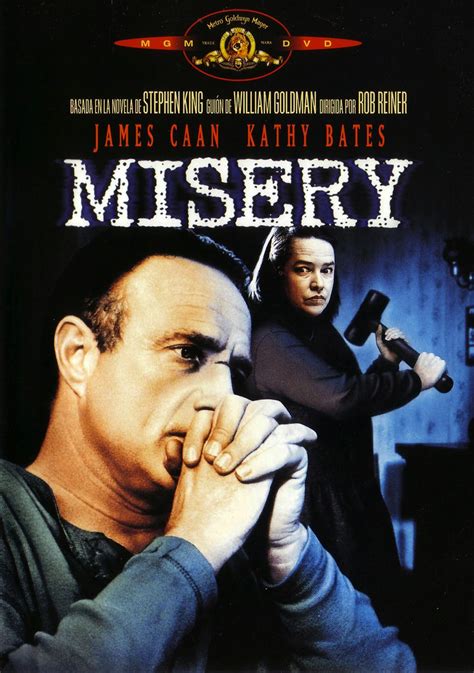 misery 1990 misery stephen king filmografía basada en sus novelas