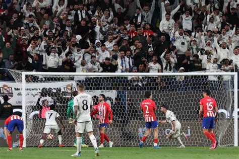 Real Madrid Menang Atas Atletico 5 3 Untuk Melaju Ke Final Piala Super