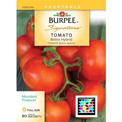 Burpee Tomato Vegetable Seed Packet At