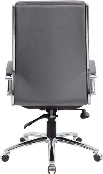 Boss Executive Caressoftplus Chair With Metal Chrome Finish B9471