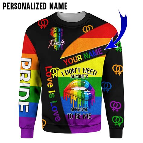personalized name lgbt 3d all over printed clothes vtha300914 rosatee