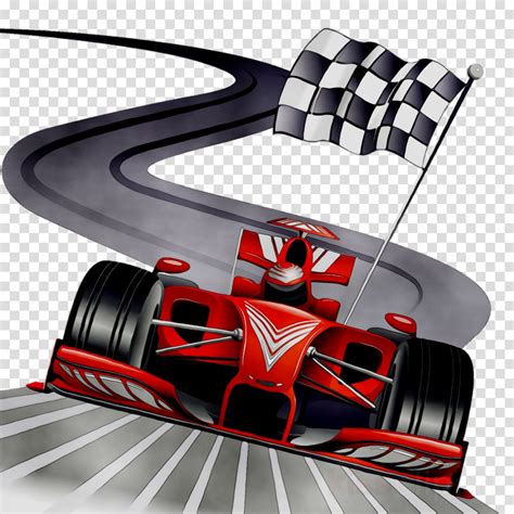 Car Cartoon Clipart Car Tire Racing Transparent Clip Art