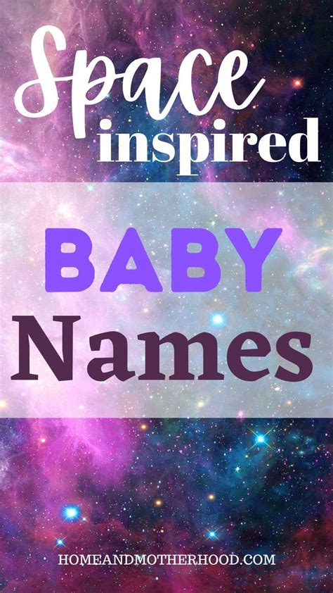 Astronomical Space Inspired Baby Names Meaningful Baby Names