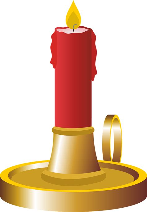 Candle Candlestick Light Png Image Illustration Clip Art Library