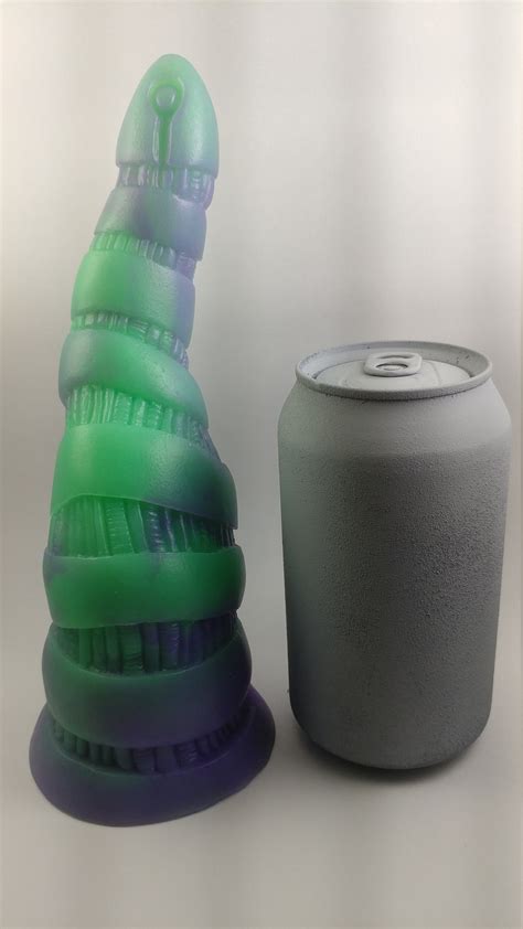 New The Eye Of The Deep Giant Tentacle Dildo In Glow Green Etsy