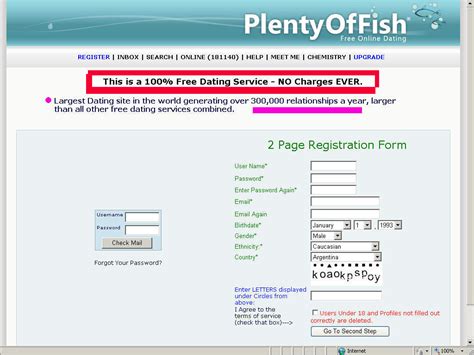 Plenty of fish dating site. "Breaking the online dating sound barrier": PlentyOfFish ...