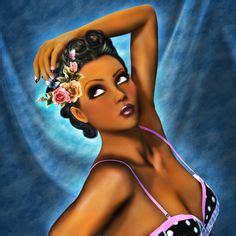 Afrocentric Pin Up Divas Ideas Pin Up Black Pin Up Black Pinup