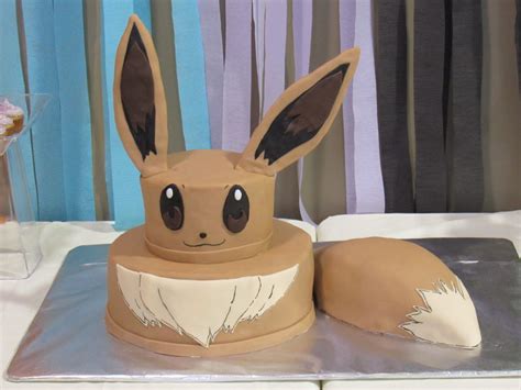 Eevee Pokemon Cake