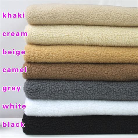 Sherpa Fleece Faux Lambwool Fabric Berber Fleece Fur Lining Fabric 60 Wide Bty Ebay