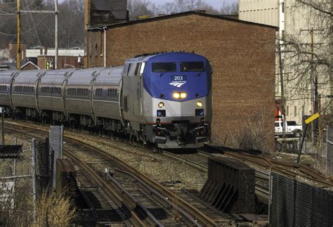 Amtrak Downeaster Train 684 Arriving In Haverhill The Nerail New
