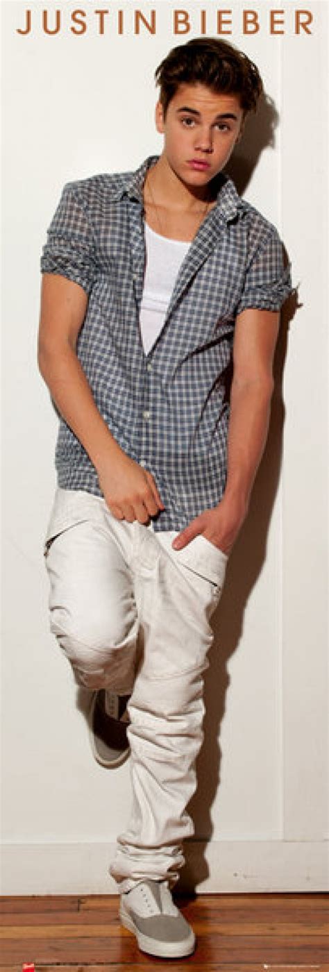 Pro coverage plan · free shipping to store · easy to use mobile site Justin Bieber posters - Justin Bieber Checked Shirt door ...