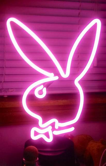 Bunny Neon Aesthetic Baddie Collage Playboy Wallpapers