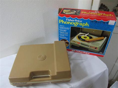 Fisher Price Phonograph Record Player In Original 1978 Box Etsy