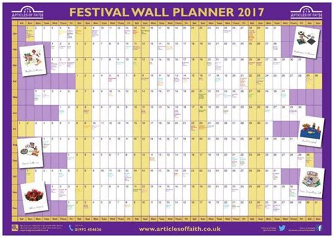 6 Wall Planner Templates Pdf Free And Premium Templates