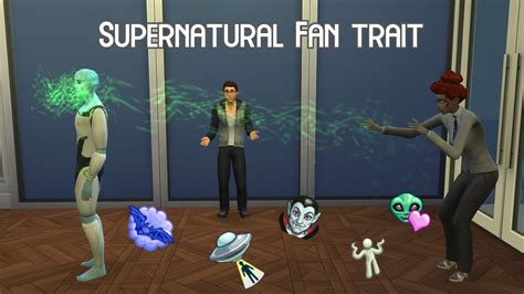 Mod The Sims Supernatural Fan Trait For Sims 4 Sims 4 Supernatural