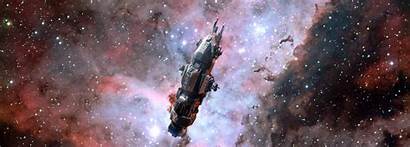 Expanse Rocinante Spaceship Space Fiction Science 4k