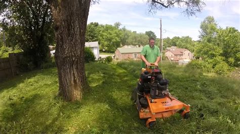 Mowing Extremely Tall Grass Youtube