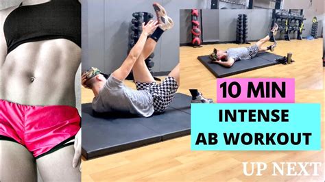 🔴live Intense 10 Min Abs Workout No Equipment Youtube