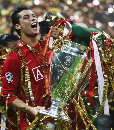 Ronaldo Fick Kröna Sin Tid I United Med En Champions League Titel 2008
