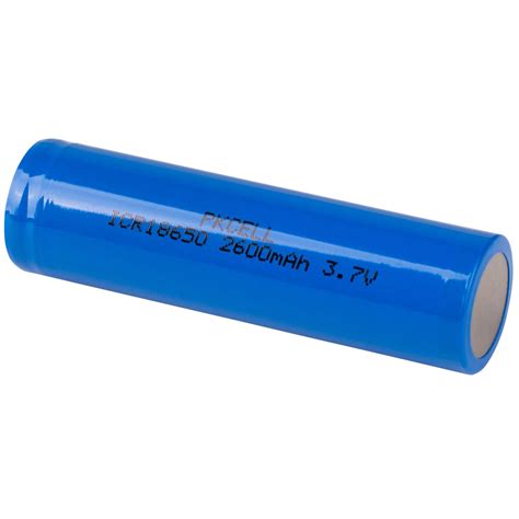 lithium ion battery 3 7v 18650 cell 2600mah