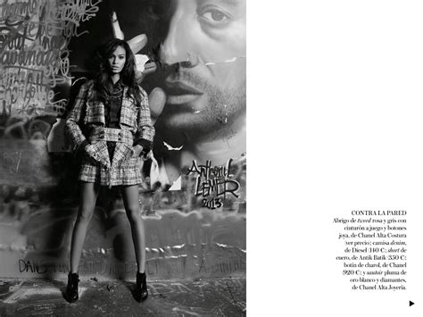 Midnight In Paris Joan Smalls By Karl Lagerfeld For Vogue