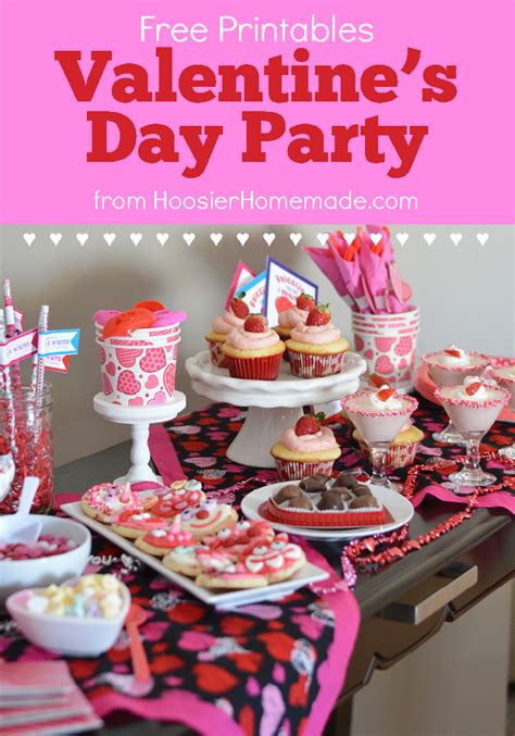 Valentines Day Party For Kids Hoosier Homemade
