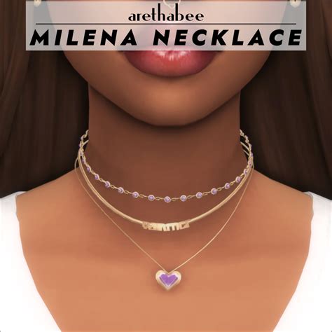 Install Milena Necklace The Sims 4 Mods Curseforge