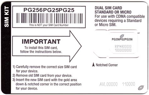 These packs contain your unique personal unblocking key to help in reactivating your sim when locked. PAGE PLUS "DUAL" (4G LTE) SIM CARD - Standard / Micro ...