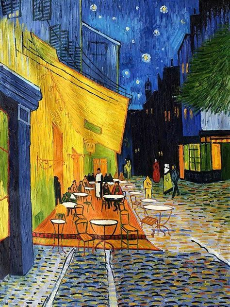 Van Gogh Cafe Terrace At Night Reproduction Art