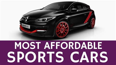 10 Most Affordable Sports Cars In Small Hatchback Body Youtube