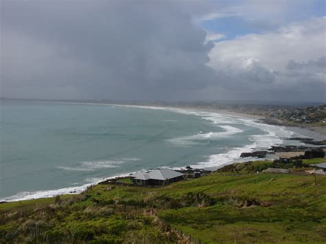Ahipara At The Southern End Of Ninety Mile Beach In The Far North Of