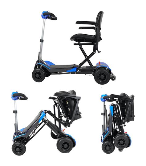 4 Wheel Electric Scooter Folding Mobility Scooters For Elderly Free