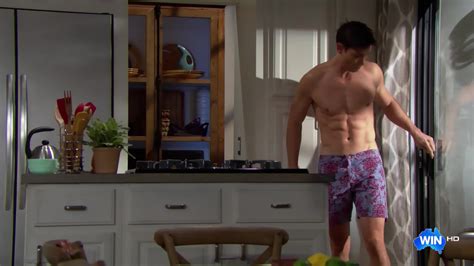 AusCAPS Tanner Novlan Shirtless In The Bold And The Beautiful