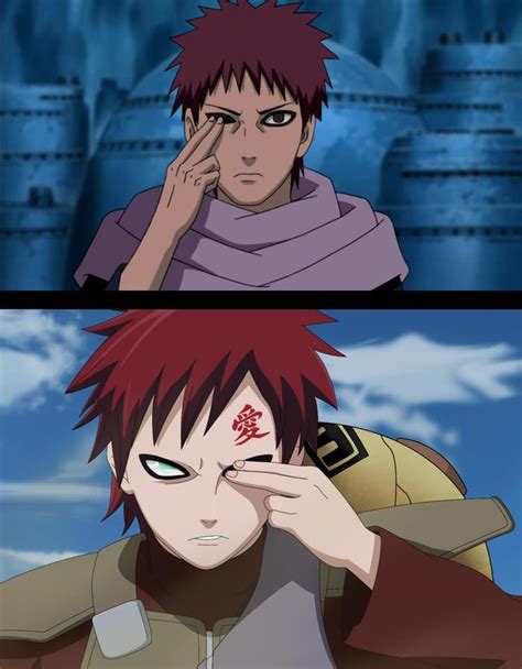 Gaara And Father Гаара Наруто Аниме