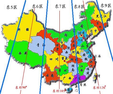 Time Zone Map Of China Map 2023