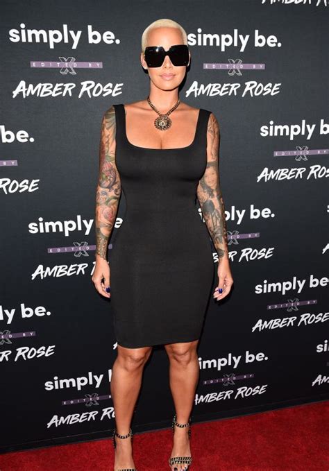 Amber Rose Amber Rose X Simply Be Launch Party In La Celebmafia
