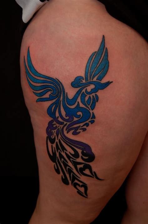 38 Best Blue Phoenix Tattoo Images On Pinterest Phoenix