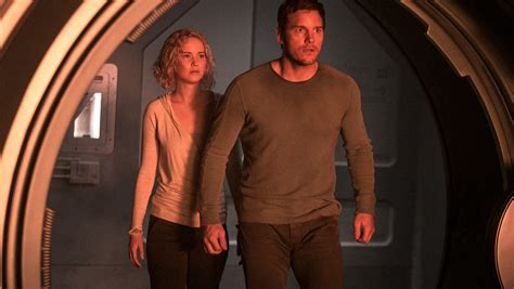 Passengers Trailer Jennifer Lawrence And Chris Pratt Find Romance In