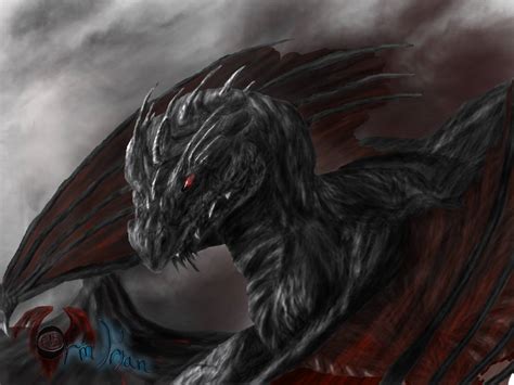 Black Dragon By Ormirian On Deviantart