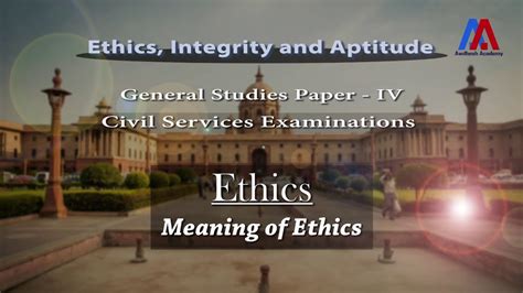 This article is explaining the basic difference between the advocate and lawyer in hindi. Meaning Of Ethics | Ethics, Integrity and Aptitude | Civil ...