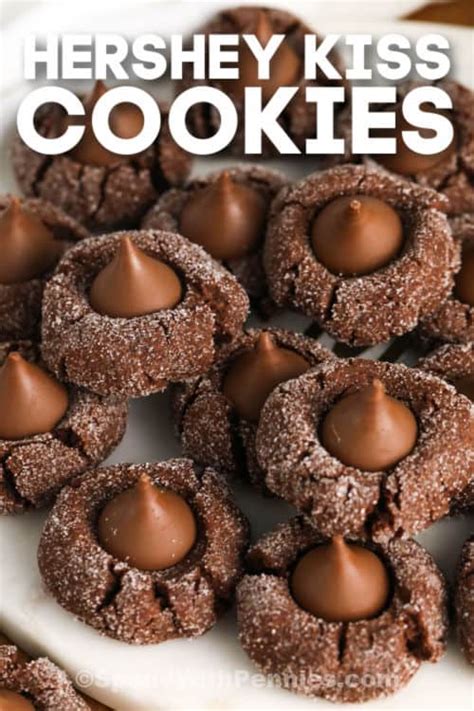 Hershey Chocolate Kisses Cookies